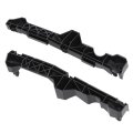 Front Left And Right Side Bumper Brackets For Lx Rx330 2004 To 2006 Rx350 2007 2009 Rx400 2008 Lx1033103 Lx1032103 Black Abs