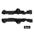 Front Left And Right Side Bumper Brackets For Lx Rx330 2004 To 2006 Rx350 2007 2009 Rx400 2008 Lx1033103 Lx1032103 Black Abs