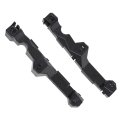 Front Left Right Side 2pcs Bumper Brackets For Lx Rx330 2004-2006 Lx Rx350 2007-2009 Rx400 2006-2008 Lx1033103 Lx1032103 Black 