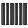 6pcs 1 X8 Plumbing Pipe Pre-cut Galvanized Male Threaded Pipes 