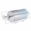 Uxcell 24v Dc 22 Rpm Gear Motor High Torque Electric Reduction Gearbox Eccentric Output Shaft