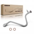 A-premium Turbocharger Oil Inlet Line Compatible With Dodge Sprinter 2500 3500 2003-2006 L5 2 7l Turbocharged