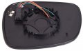 Bapmic 51162991659 Left Rearview Side Mirror Glass Heated For Bmw X3 F25 2010-2014