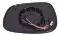 Bapmic 51162991659 Left Rearview Side Mirror Glass Heated For Bmw X3 F25 2010-2014