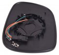 Bapmic 51162991659 Left Rearview Side Mirror Glass Heated For Bmw X3 F25 2010-2014