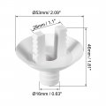Uxcell Air Conditioner Drain Hose Connector Elbow Fitting For Mini-split Units And Window Ac Unit 28mm 2pcs
