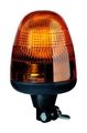 Hella 006846011 Kl Rotaflex Series 70 Watt 24 V Amber H1 Type Halogen Rotating Beacon With Flexible Pole Mount 