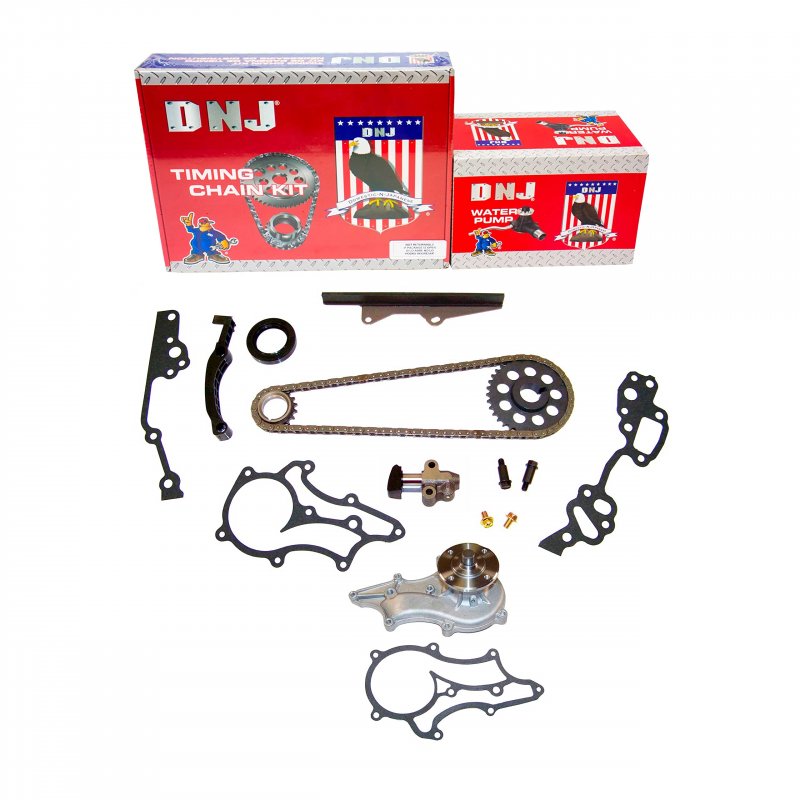 Dnj Tk900hwp Timing Kit With Water Pump For 85-95 Toyota L4 2 4l Sohc 8v 22r 22re 22rec 22rtec