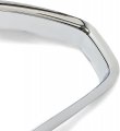 Hecasa Chrome Grille Trim Compatible With 2010-2012 Ford Fusion Hybrid S Se Sel Sedan 4-door W O Sport Model Front Bumper