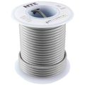 Nte Electronics Whs18-08-25 Hook Up Wire Solid Type 18 Gauge 25 Length 300v Gray 