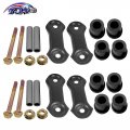 Tom 2pcs Leaf Spring Shackle Rear Left Or Right Fits 1987-1995 For Jeep Wrangler 722-203 52040415