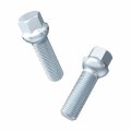 20pcs Extended Silver Lug Bolts 14x1 5 40mm Shank Length Not Oem Ball Radius Seat Compatible With Audi Tt A3 A4 S4 A5 S5 A6 S6