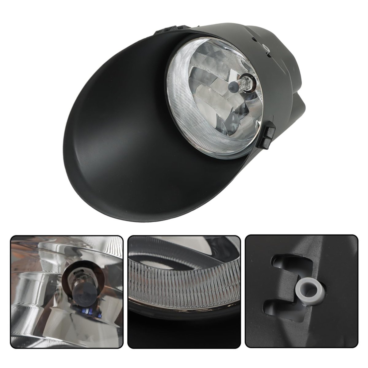Fog Lights Replacement For Tundra 2007 2008 2009 2010 2011 2012 2013 Clear Lens Lamp With Wiring Kit To2592117 To2600102 Pair