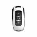 M Jvisun Soft Tpu Case Cover Protector For Geely Smart Key Fob Car Remote Emgrand Gl Gs Vision Suv Bo Yue Rui Glossy Silver