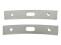 1956 1962 Corvette Upper Windshield Frame Nut Plate Set Of 2 Model 651050 