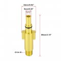 X Autohaux Car High Pressure Foam Spray Washer Adapter Nozzle For Ar Blue Clean G1 4-19