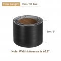 Uxcell Wood Grain Tape 2 X33 Ft Self Adhesive Repair Patch For Baseboards Doors Floor Furniture Home Decor Black