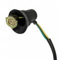 Caltric Headlight Socket Cord Compatible With Yamaha Wolverine Yfm350fx 4x4 1995 1996 1997 1998 1999