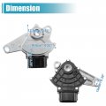X Autohaux 93741830 Car Neutral Safety Power Switch Gearbox Shifting Range Sensor For Chevy Aveo 5 6l 2004-2011 Pontiac G3 1