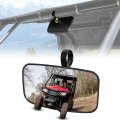 Center Rear View Mirror For Honda Pioneer 520 2021-2025 500 2015-2023 700 2017-2025 Accessories Foldable Interior Convex 