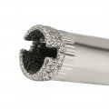 Uxcell 10pcs 10mm Diamond Coated Hole Saw Drill Bits For Glass Ceramic Tile Marble Rock Porcelain Bottles Pots Brick