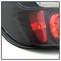 Black 2002-2003 Subaru Impreza Wrx Tail Lights Brake Lamps Taillights Taillamps 02-03 Left Right Assembly 