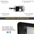 Vipmotoz Full Led Glove Box Compartment Light Lamp Compatible With 2011-2017 Vw Touareg 99-07 Jetta 02-11 Golf Chrome Housing