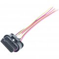 1pcs Mass Air Flow Sensor Harness Connector Plug 06j906461d For Vw Tiguan Seat Audi A3 A4 A5 A6 Q3 Q5 2 0l