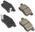 Z16 Replacement Ceramic Brake Pads Rear 16-1451 For Honda Accord 2011 To 2017 And Acura Tsx 2014 Low Dust Noise Free Braking 