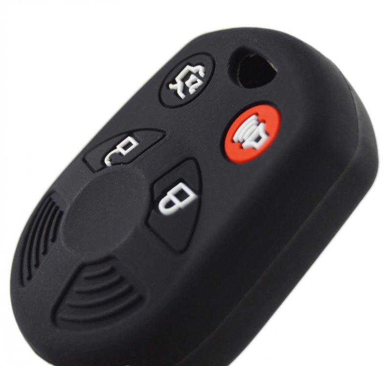 Silicone Rubber Remote Smart Key Fob Case Cover For Ford Escape Explorer Mustang Transit Fusion Focus Lincoln Navigator Zephyr