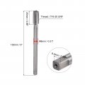 Uxcell Thread Milling Taps 7 16-20 Unf High Speed Steel Hss 4 Straight Flutes Machine Screw Threading Tap 5 Length Extra Long