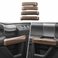 Linskip Interior Door Handle Cover For Ford F-150 2015 2016 2017 2018 2019 2020 F150 Trim Accessories 4pcs Wood Grain 