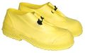 Radnor Large Yellow 4 Pvc Slip-on Overboots With Self-cleaning Tread Outsole 