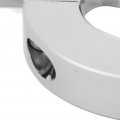 Aluminum Steering Column Upper Mount 2 In Tube Bracket 2310000030 Billet Keyed Anti Drop Replacement For Chevy Silver