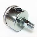 Lb00100 Fuel Pressure Gauge 5 In Dial 0 To 100 Psi Stainless Steel Case Liquid Silicone Filled 1 8 Npt Center Back Connection 