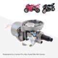 Carburetor With Gear Box Clutch Pad For 2 Stroke 47cc 49cc Pocket Bike Mini Scooter