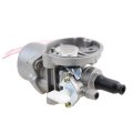 Goofit Carburetor With Gear Box Clutch Pad For 2 Stroke 47cc 49cc Pocket Bike Mini Scooter