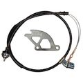 Bbk 1505 Adjustable Clutch Cable And Aluminum Double Hook Quadrant Kit Heavy Duty For Ford Mustang 