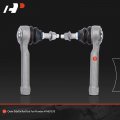 A-premium 2 X Front Outer Tie Rod Ends Compatible With Lincoln Aviator 2020 2021 2022