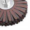 Uxcell Abrasive Cloth Flap Wheel Sanding Star 1 4-inch Shank For Woodworking Root Carving Furniture Polishing 400 Grit