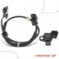 A-premium 2-pc Engine Camshaft Crankshaft Position Sensors Compatible With Mitsubishi Mirage 1997 1998 1999 2000 2001 1 8l