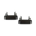 Exterior Door Handles For Mercury Mountaineer 1998 1999 2000 2001 Front Driver And Passenger Side Pair Textured Black Plastic 