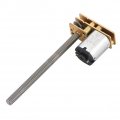 Dc 6v Gear Motor 1024ga20 Thread Flip N20 M4 X 55mm Shaft 30rpm 