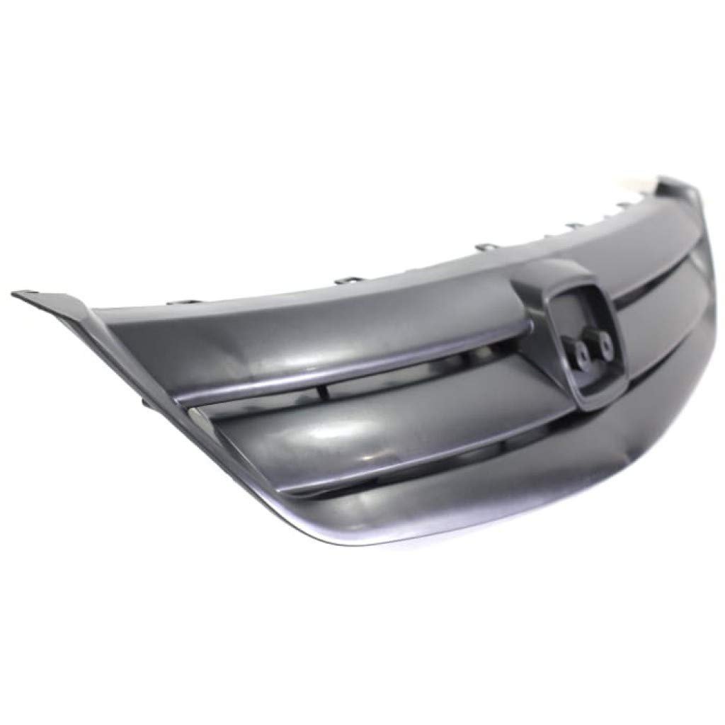 Honda Civic Grille Assembly 2001 2002 2003 Textured Black Shell And Insert Sedan Plastic Ho1200155 Performance Front Snap On