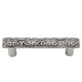 Vicenza Designs K1124 Camesana Pull 3-inch Polished Silver 
