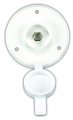 Jr Products 476-b-2-a Polar White Cable Tv Plate 