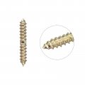 Uxcell 6x18mm Hanger Bolts 12pcs Double Ended Self-tapping Thread Wood To Dowel Screws For Connecting