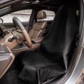Leader Accessories Velvet Waterproof Car Seat Cover Black Anti-slip For Gym Workout Running Swimming Beach And Hiking Universal