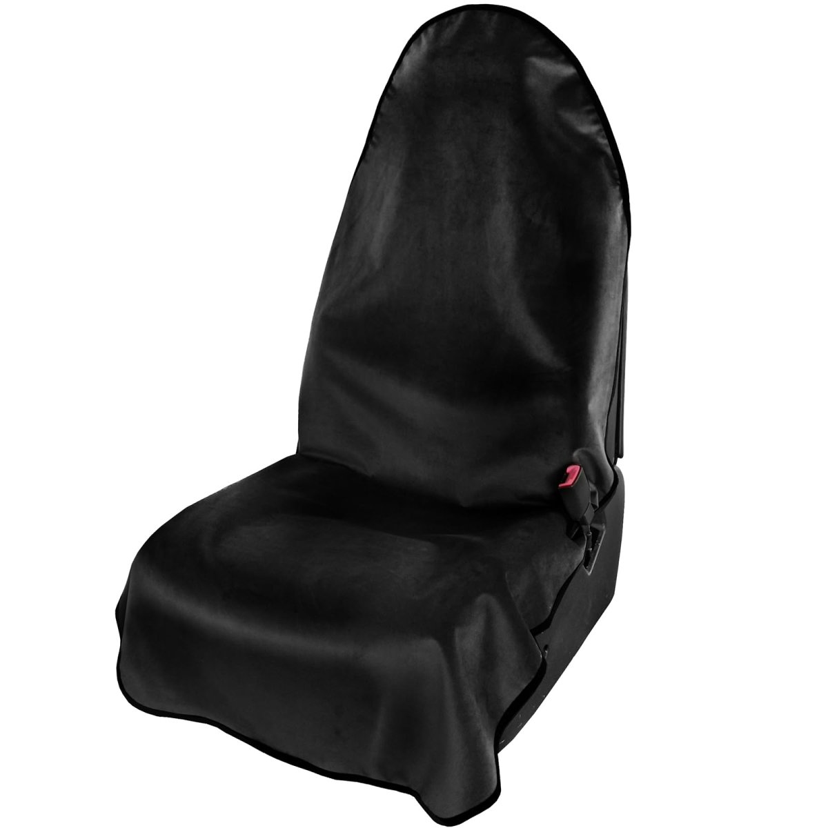 Leader Accessories Velvet Waterproof Car Seat Cover Black Anti-slip For Gym Workout Running Swimming Beach And Hiking Universal