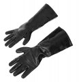 Mira Safety Protective Cbrn Gloves Reusable Chemical Resistant Heavy-duty Industrial Work Black 1 Pair Xs To Xxl Xx-large Xxl 